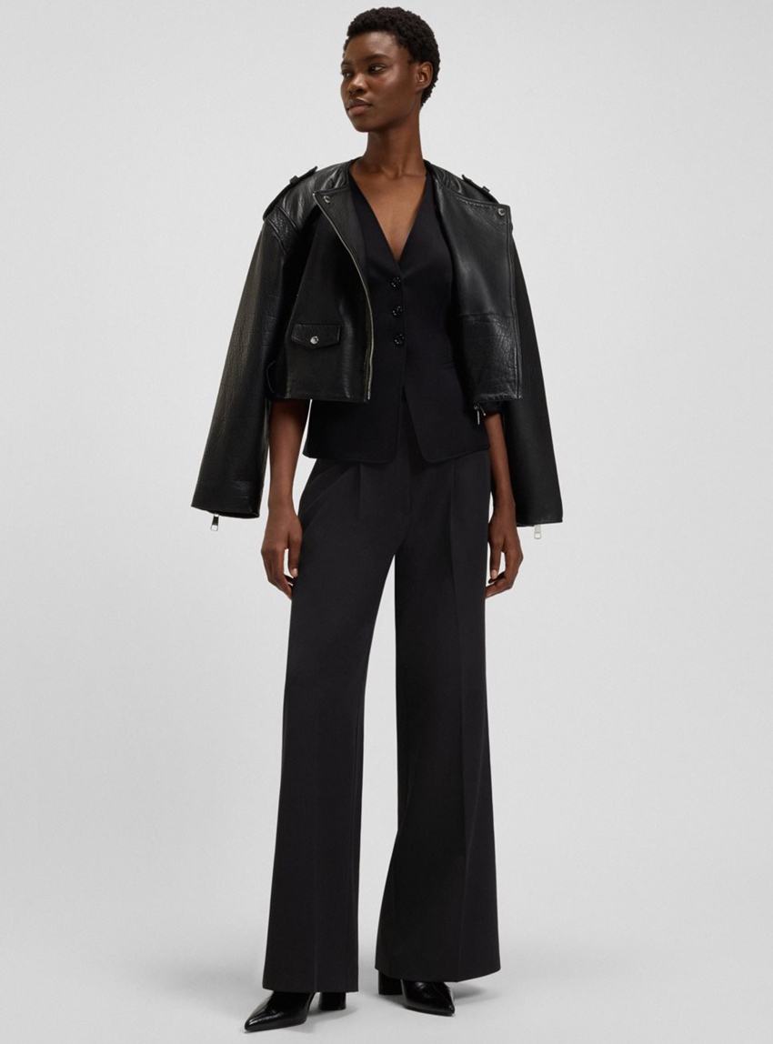 BOSS Relaxed Fit Trousers C_Tiwi2 - Black