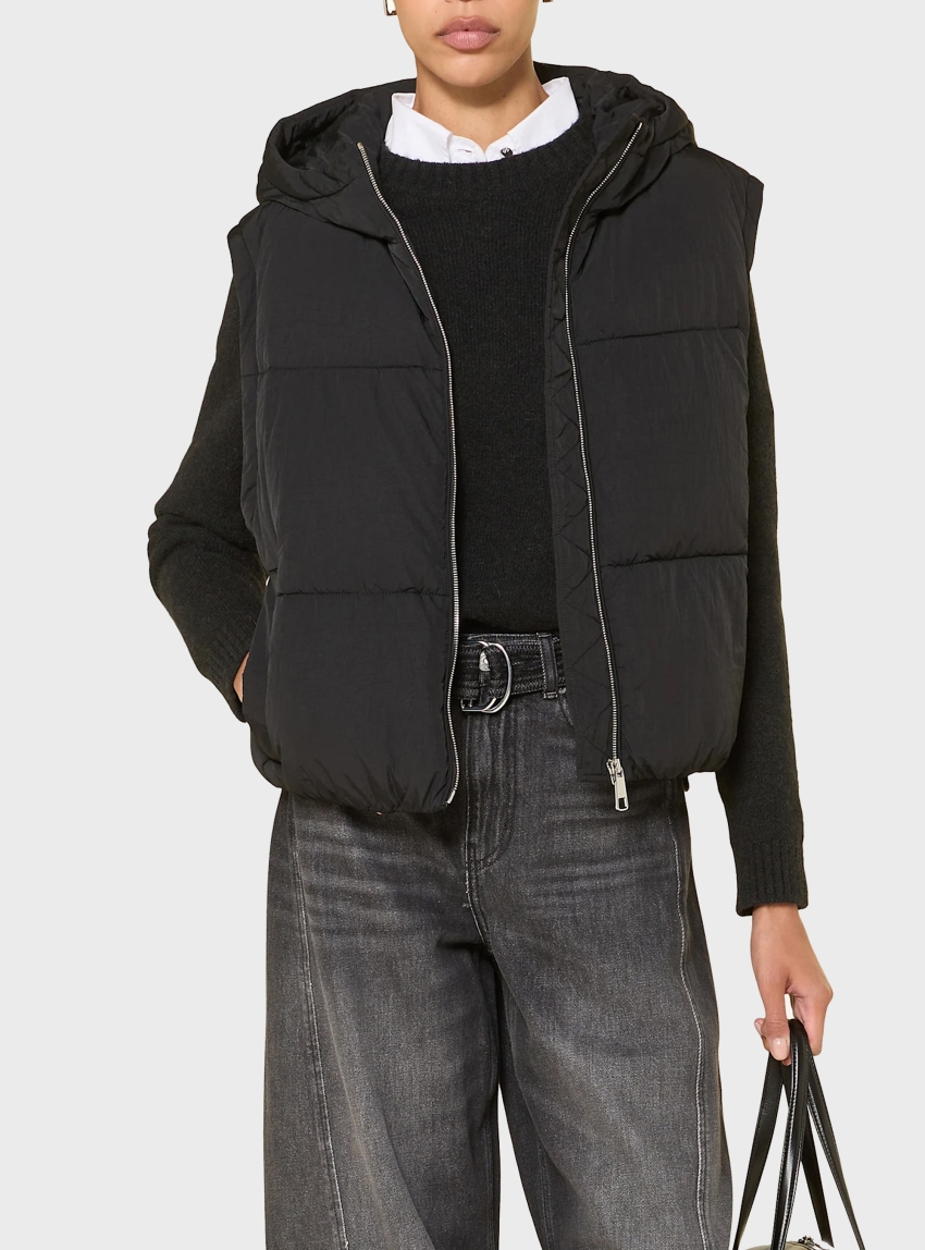 BOSS Hooded Jacket C_Polala - Black