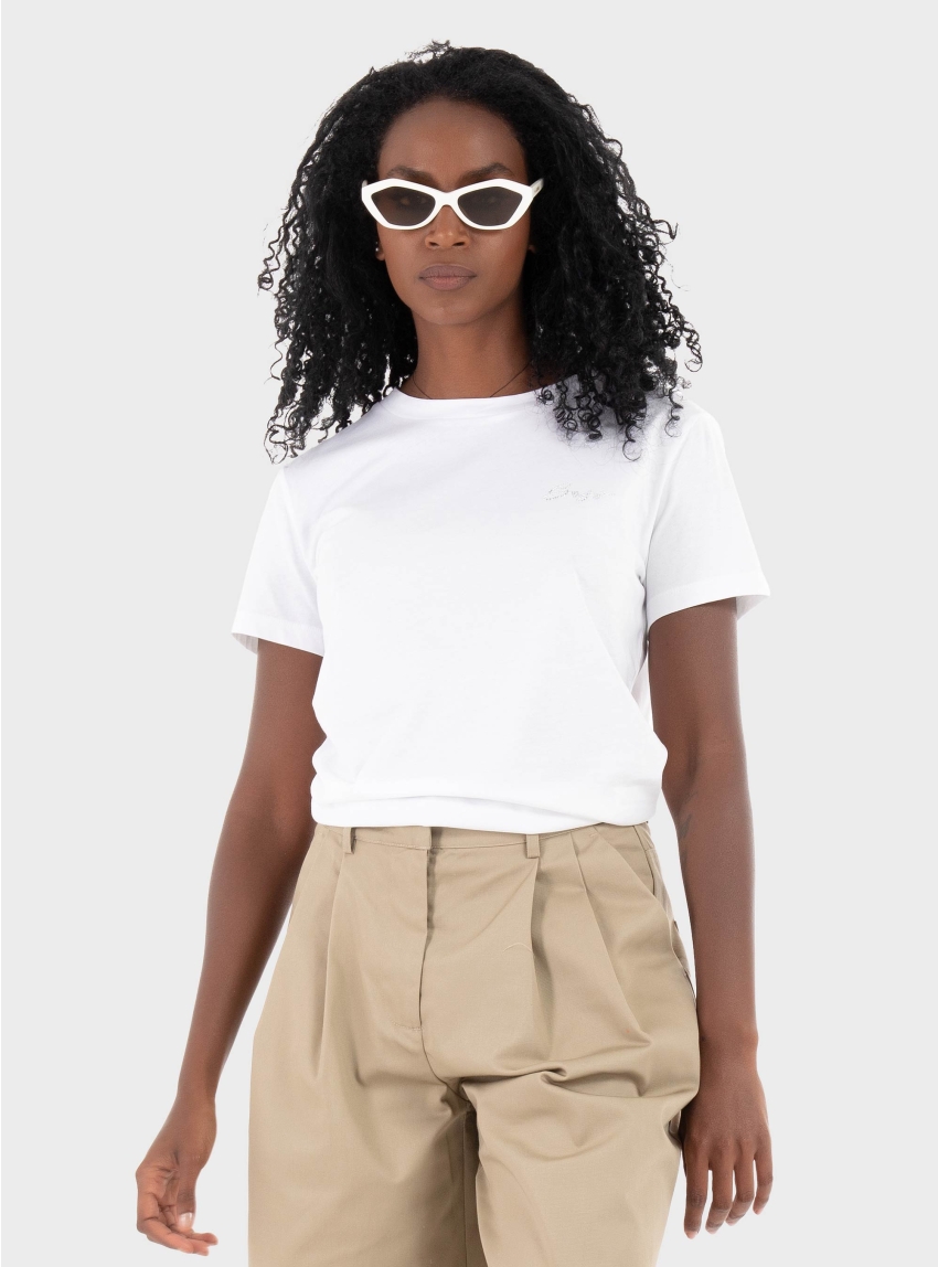 BOSS Regular Fit T-Shirt C_Esogo_4 - White