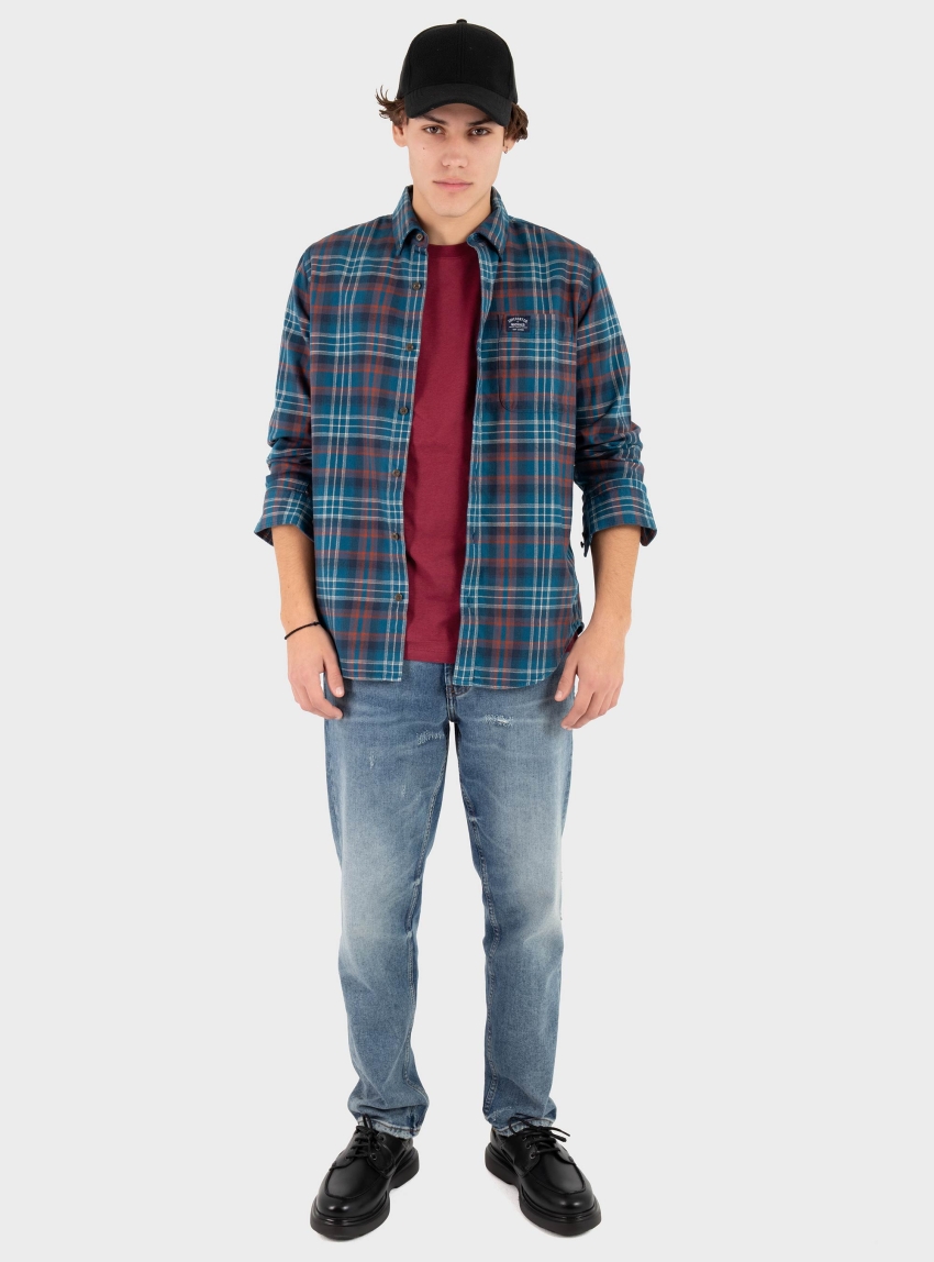 HUGO Relaxed Tapered-Fit Jeans HUGO 838 - Dark Aged Denim