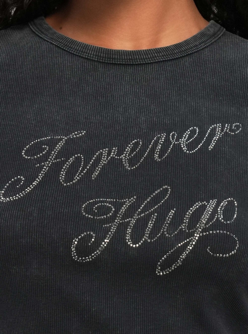 HUGO Slim Fit T-Shirt Dever_B - Black