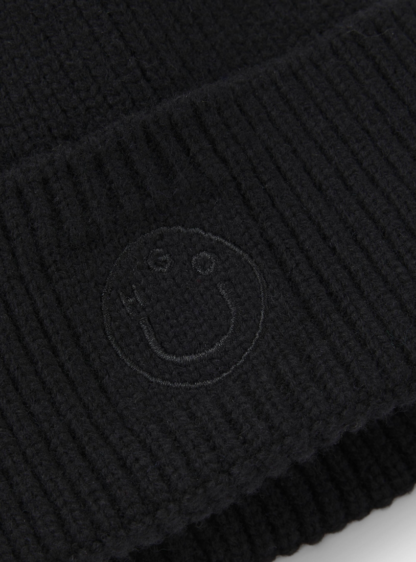 HUGO Beanie Xafon_B - Black