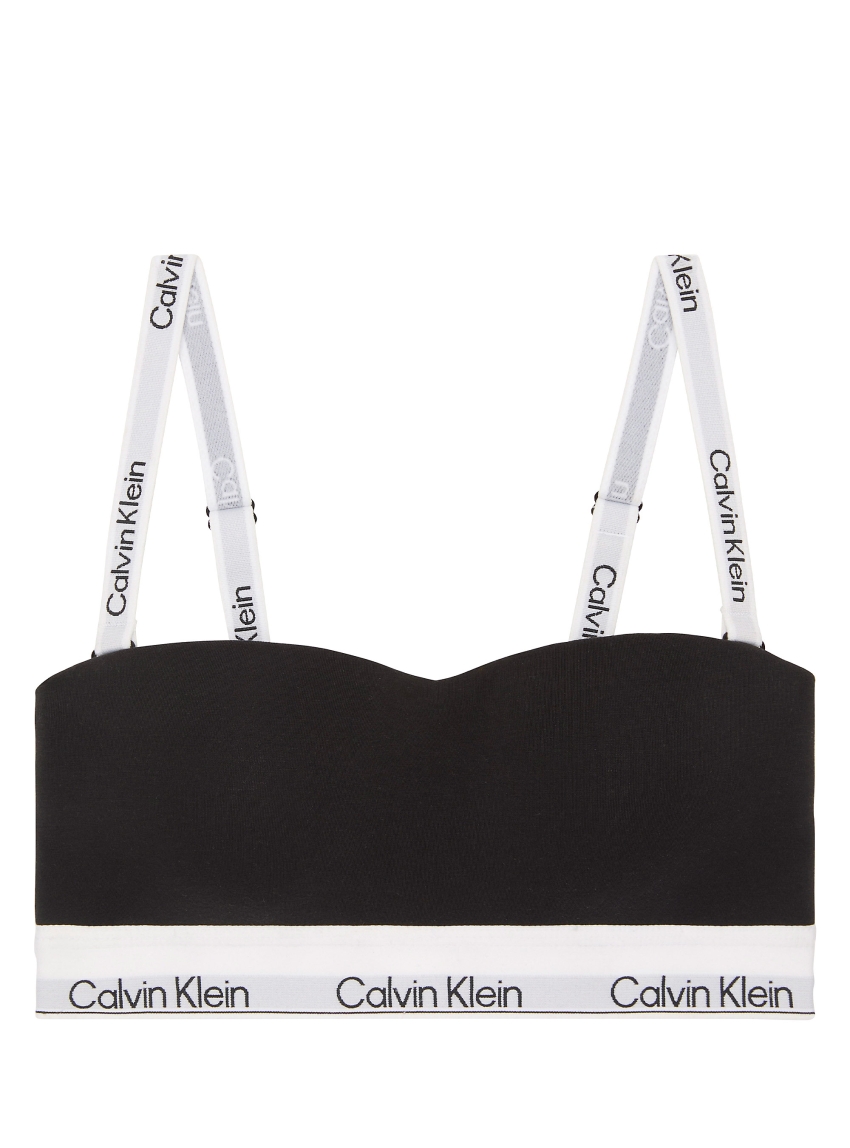 Calvin Klein Lightly Lined Bandeau - Black