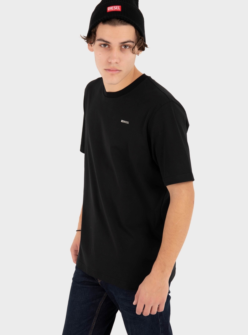 Diesel T-Adjust-Met T-Shirt - Black