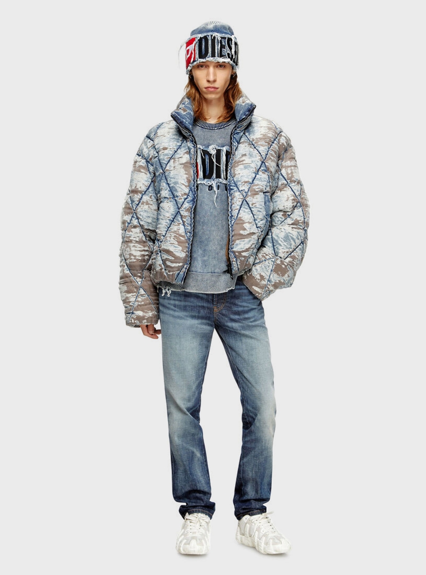 Diesel W-Kons Jacket - Light Blue