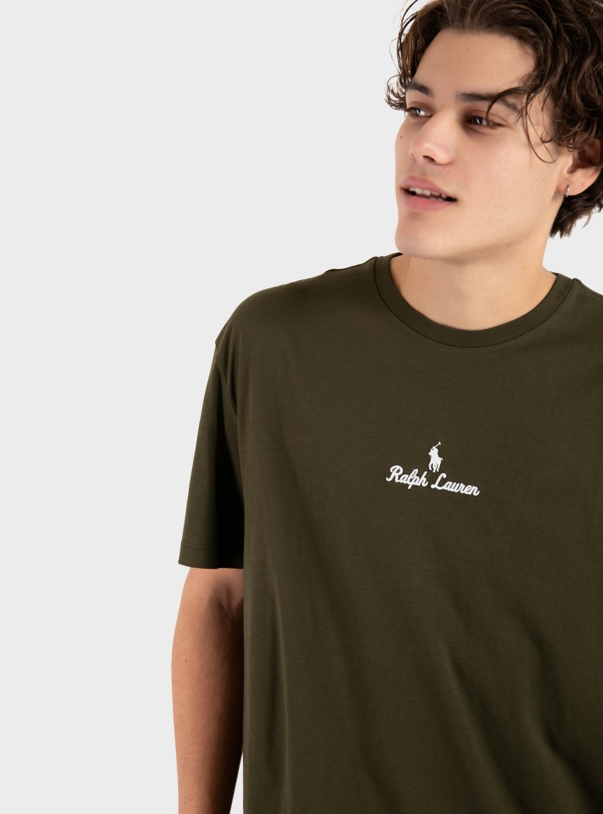 Polo Ralph Lauren Classic Fit Logo Jersey T-Shirt - Olive 