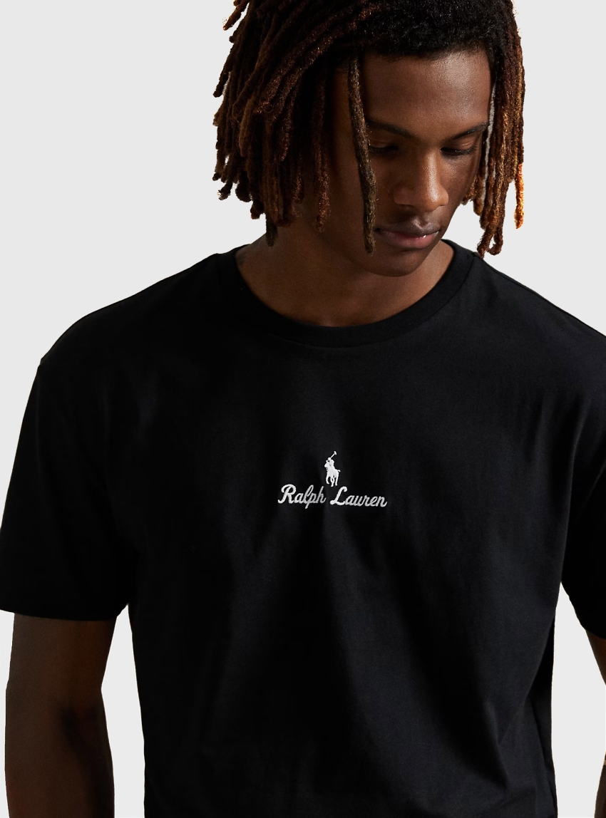 Polo Ralph Lauren Classic Fit Logo Jersey T-Shirt - Black