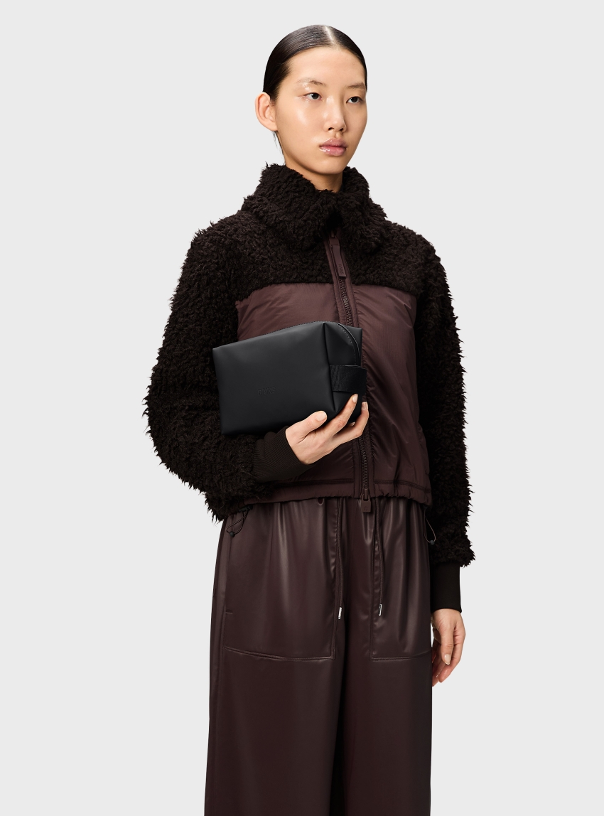 Rains Wash Bag Small - Black