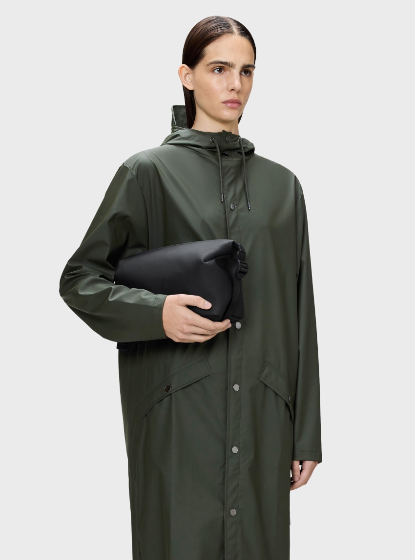 Rains Hilo Wash Bag - Black