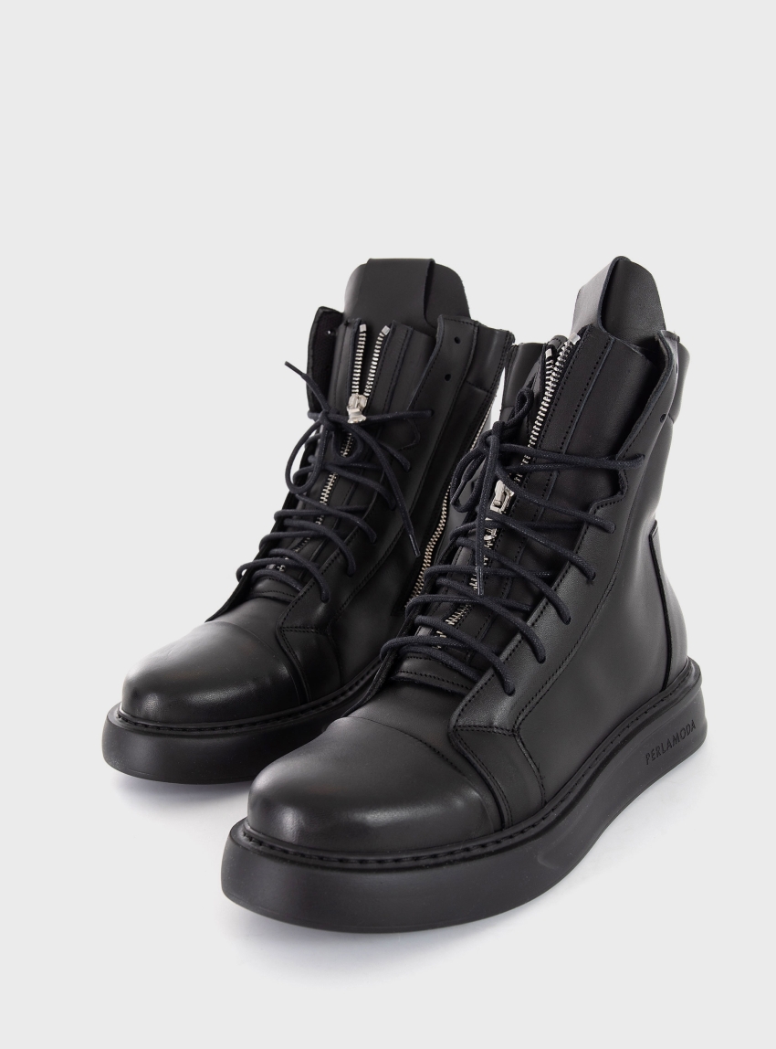 Per La Moda Ankle Boots - Black