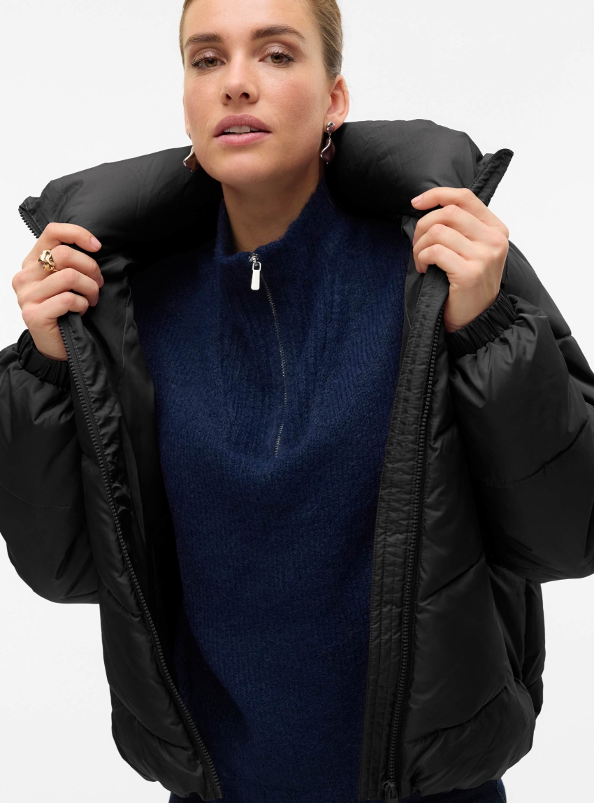 Vero Moda Ligario Short Jacket - Black