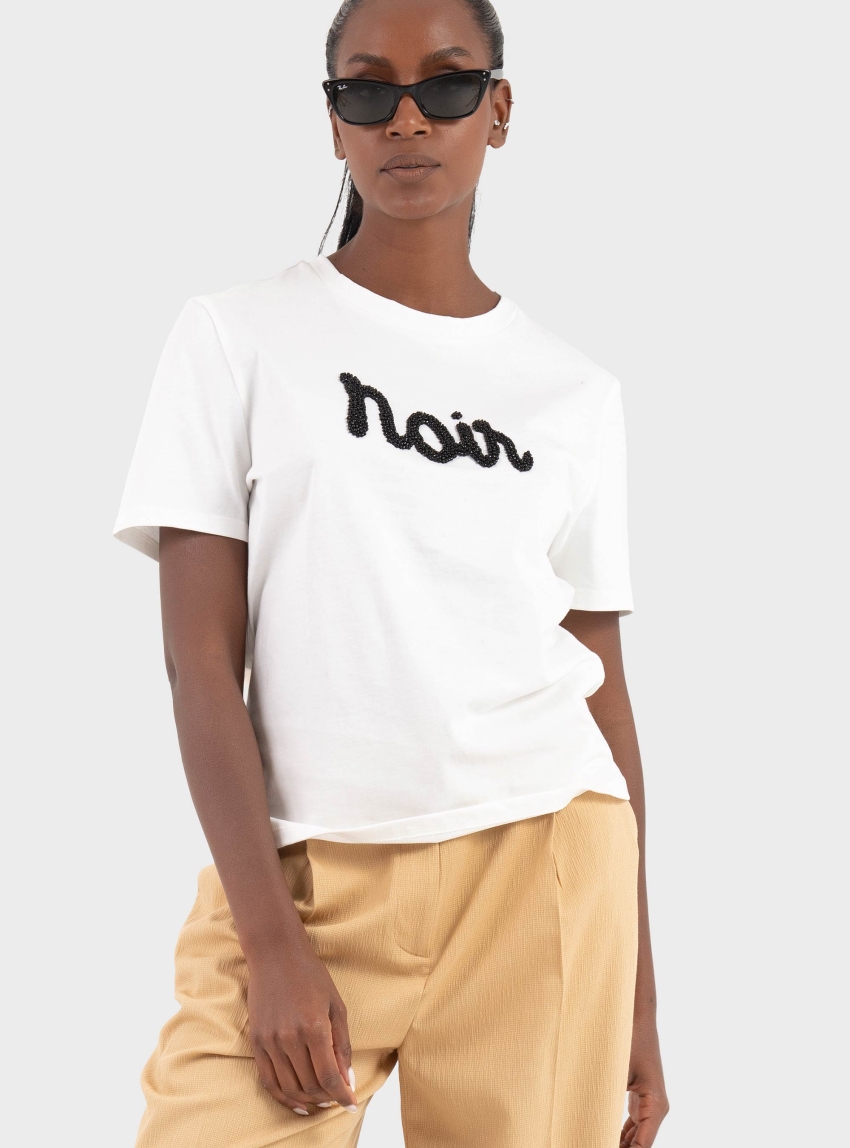 Only Jdy Dear Pearl T-Shirt - White