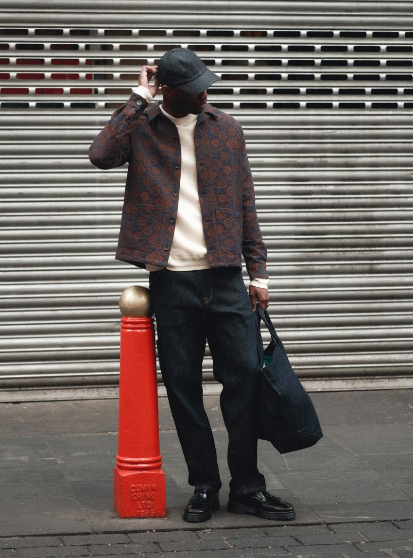 Gabba Bag Self Bag - Unwashed Denim