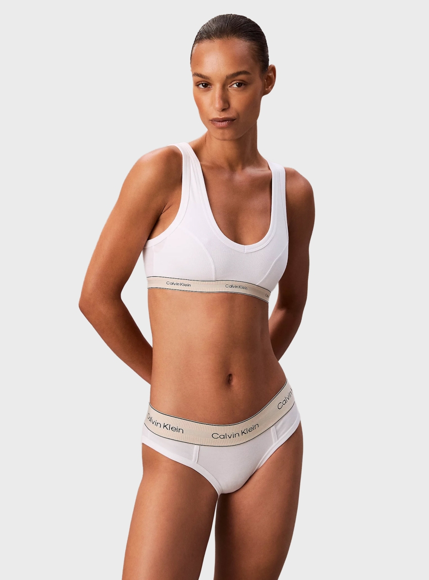 Calvin Klein Bikini Briefs - Heritage Cotton - White