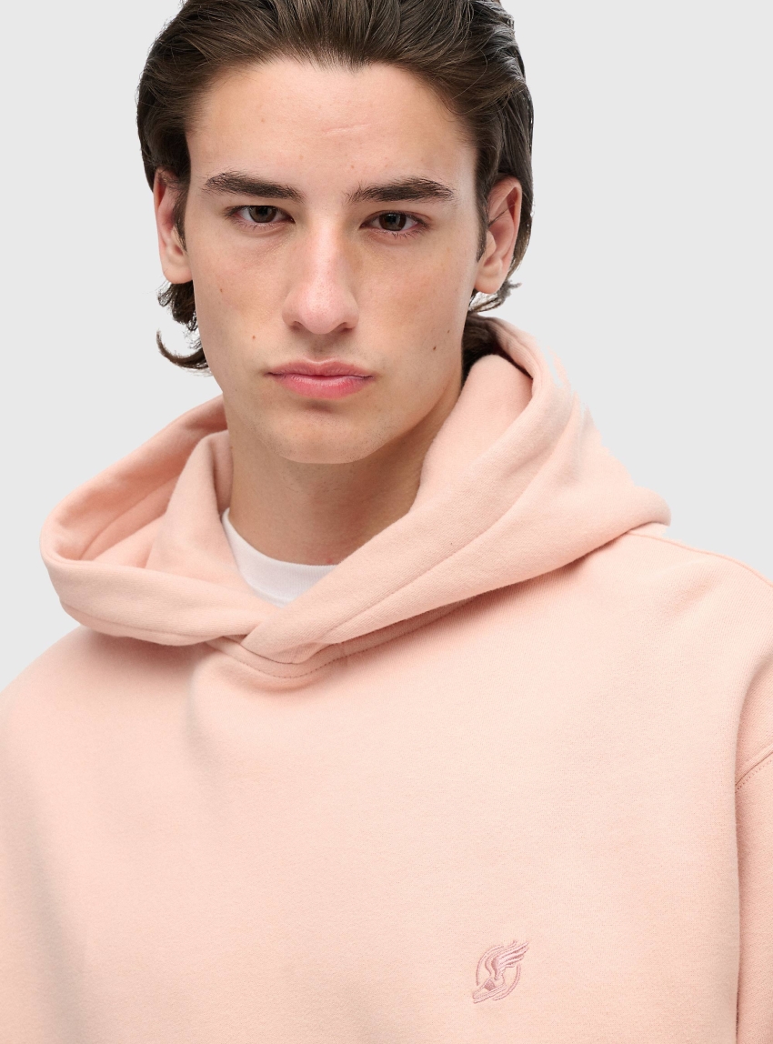Superdry Blank Oversized Hoodie - Pink