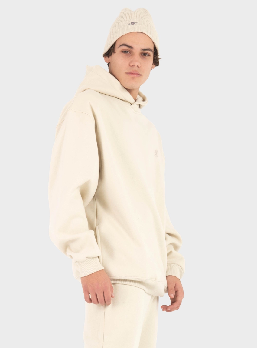 Superdry Blank Oversized Hoodie - Light Grey