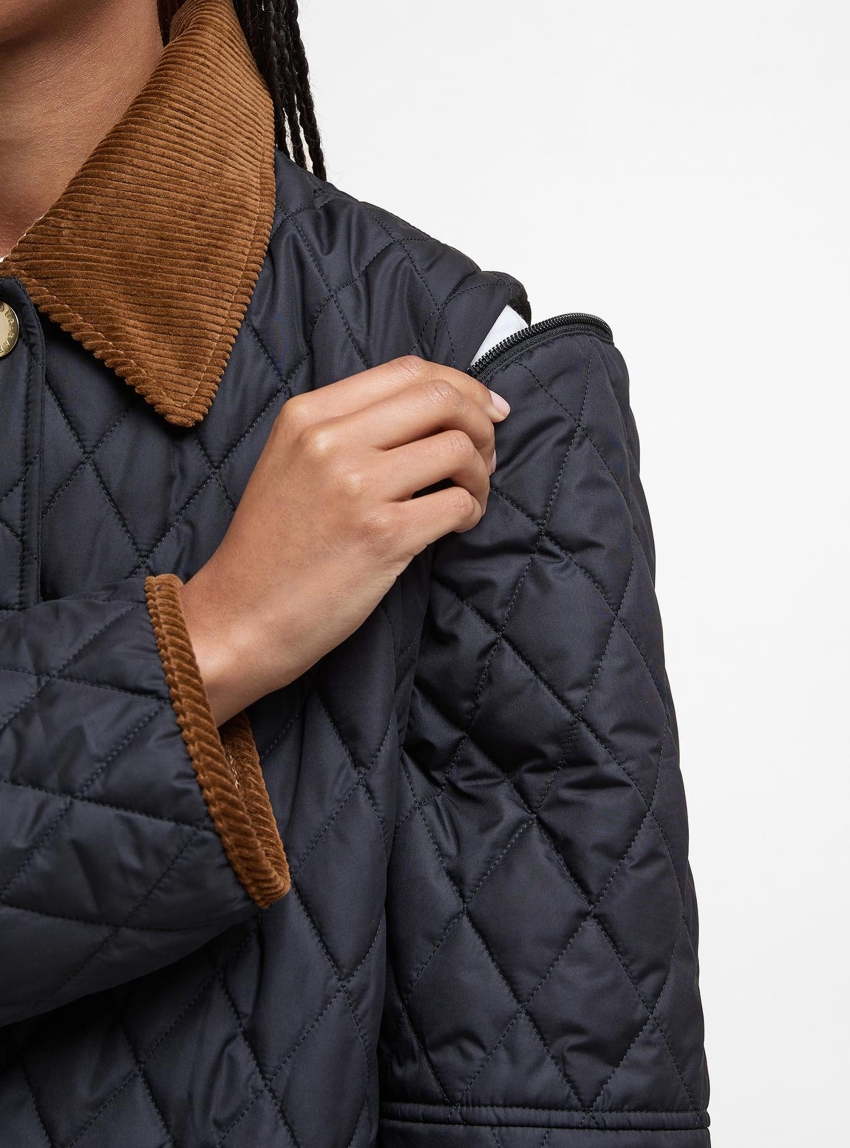 Barbour Lorrie Quilted Jacket - Black