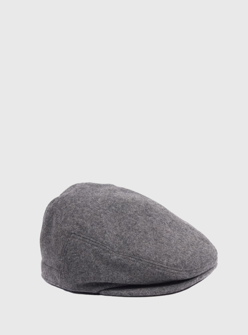 Barbour Redshaw Flat Cap - Grey