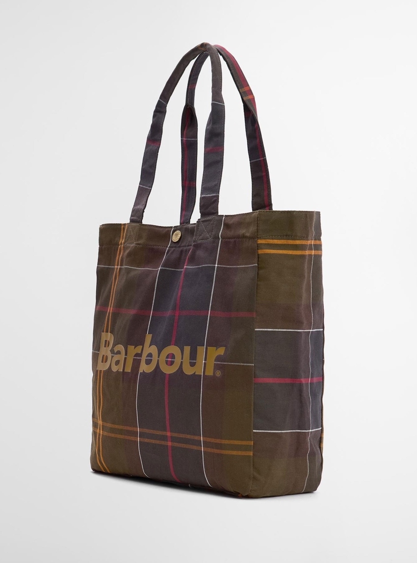 Barbour Telfield Tartan Tote Bag - Tartan