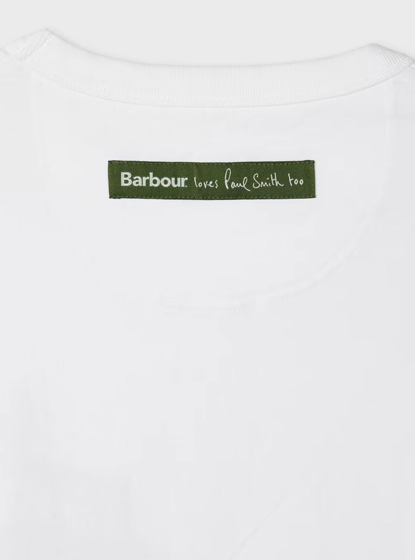 Barbour Barbour X Paul Smith T-Shirt - White
