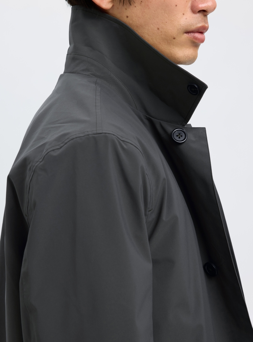 Selected Silas Urban Tech Carcoat - Grey