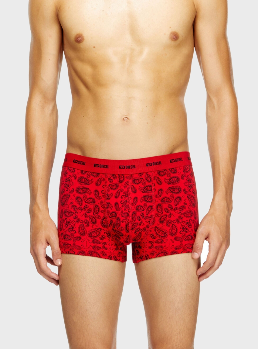 Diesel Damien-Gft-Utlt-3Pack Briefs - Red