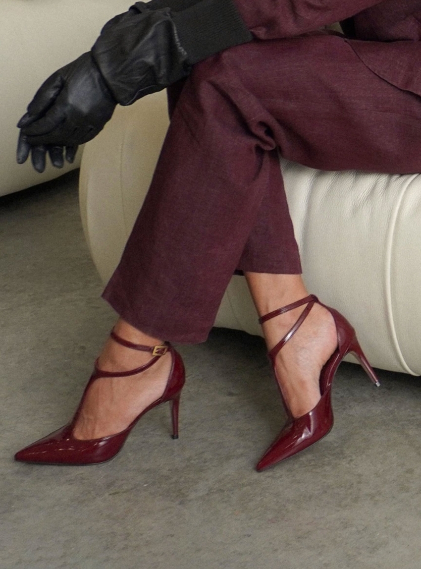 Carrano Heels - Bordeaux