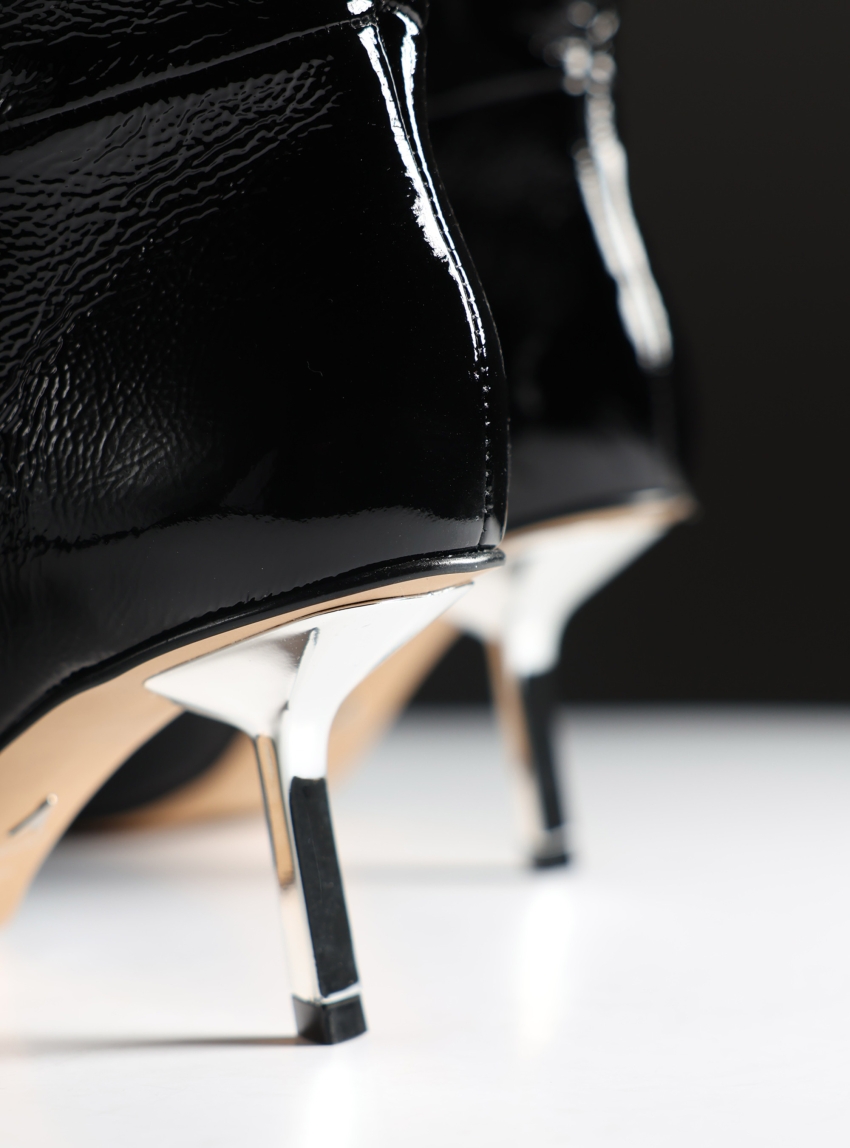 Carrano Leather Boots - Black