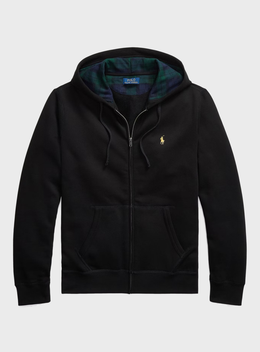 Polo Ralph Lauren The Rl Fleece Full-Zip Hoodie - Black