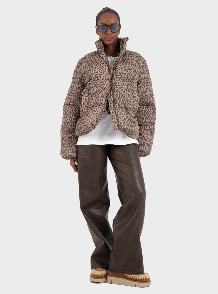 Vero Moda Parda Jacket - Leopard Print