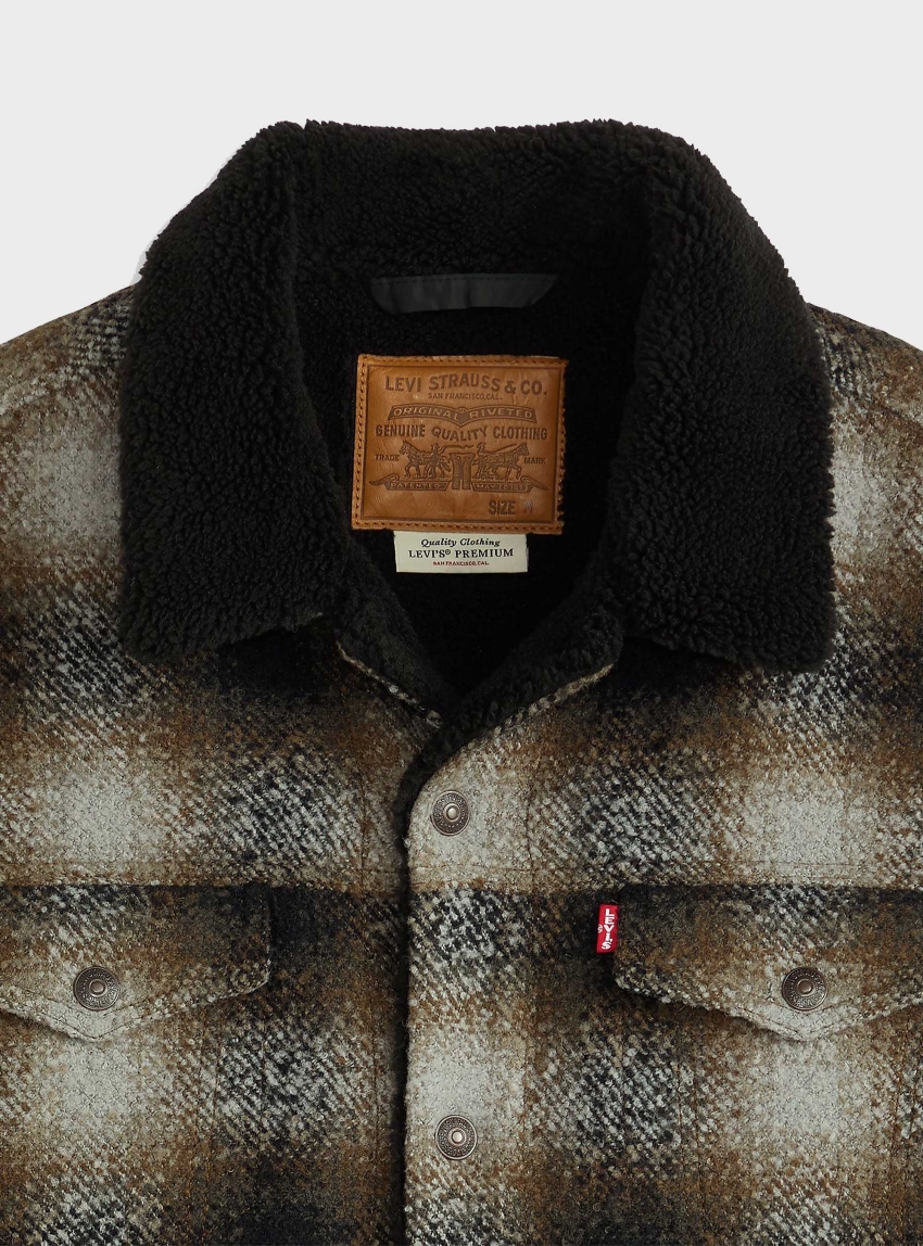 Levi's Relaxed Fit Sherpa Jacket - Multi Colors