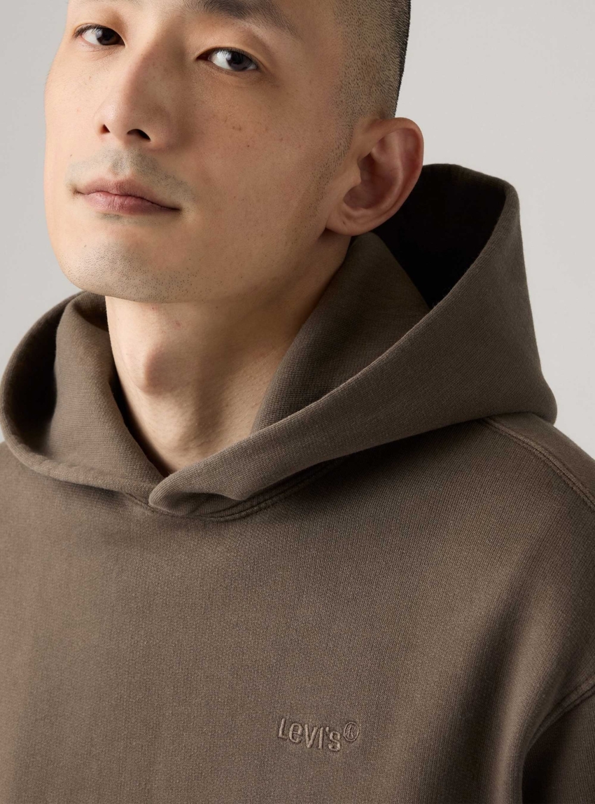 Levi's Authentic Hoodie Sweatshirt - Light Brown