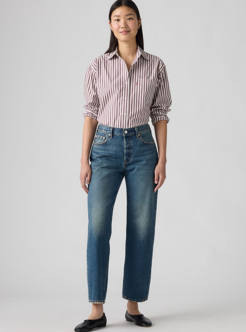 Levi's 501® 90's Ankle Jeans - Medium Aged Denim