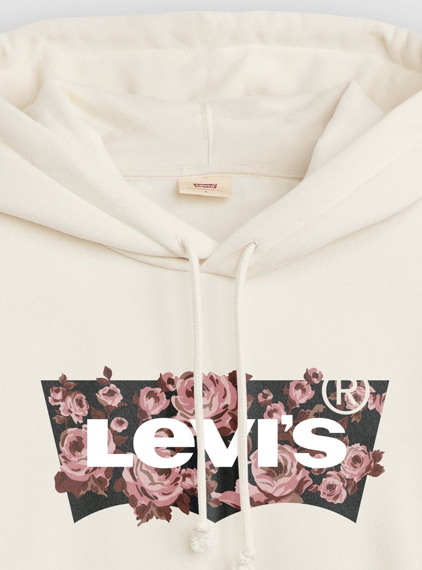 Levi's Grap Everyday Hoodie - White