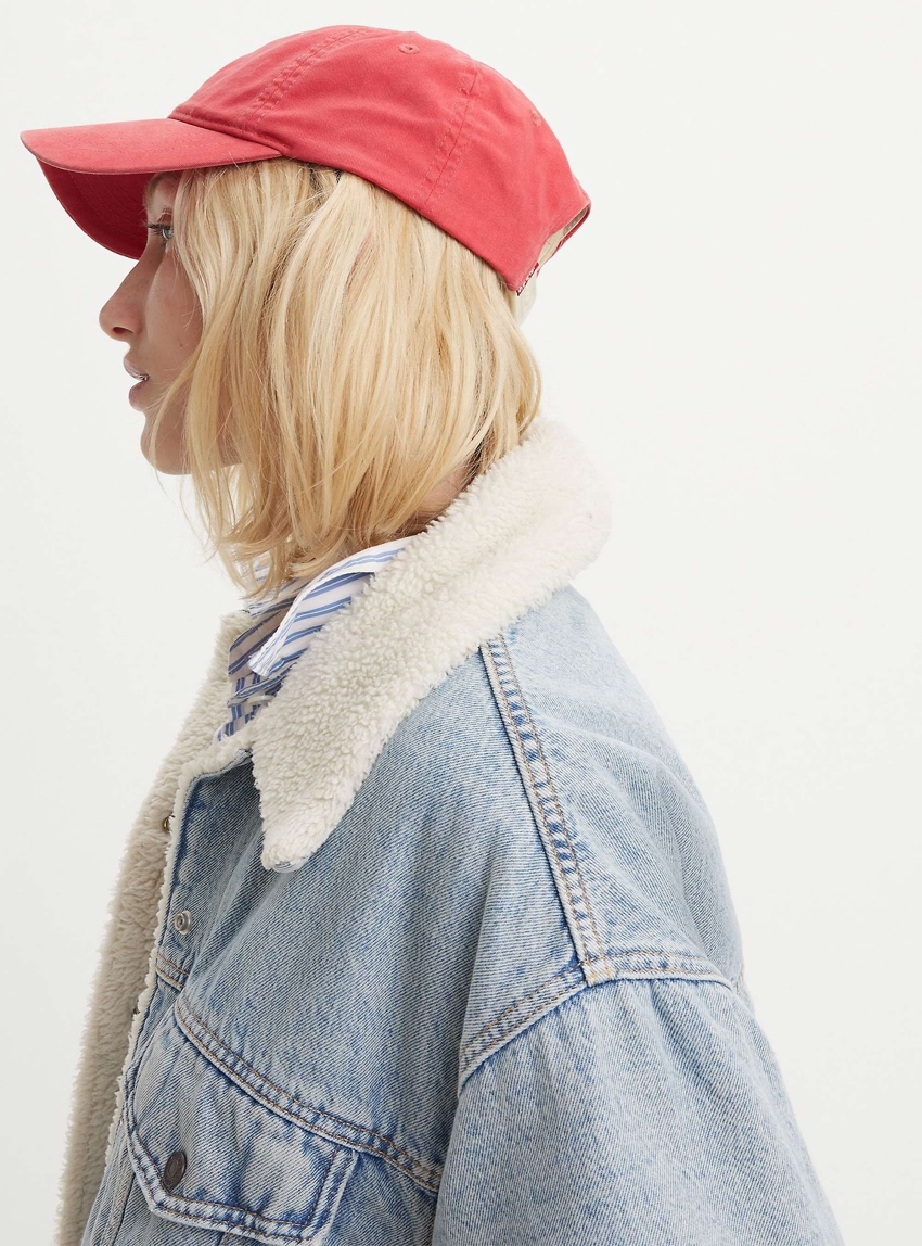 Levi's 90s Sherpa Trucker Jacket - Light Aged Denim