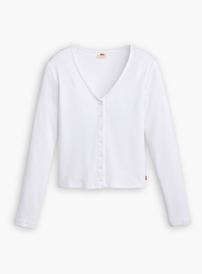 Levi's Muse Long Sleeve T-shirt - White