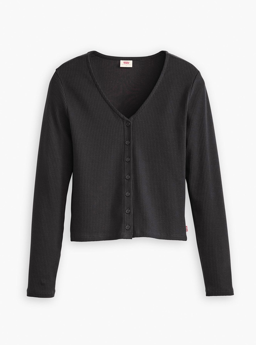 Levi's Muse Long Sleeve T-shirt - Black