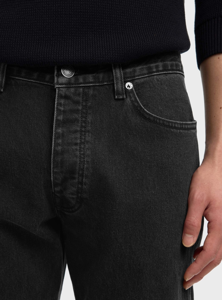 Selected 175-Slim Ben Kori Jeans - Black Denim