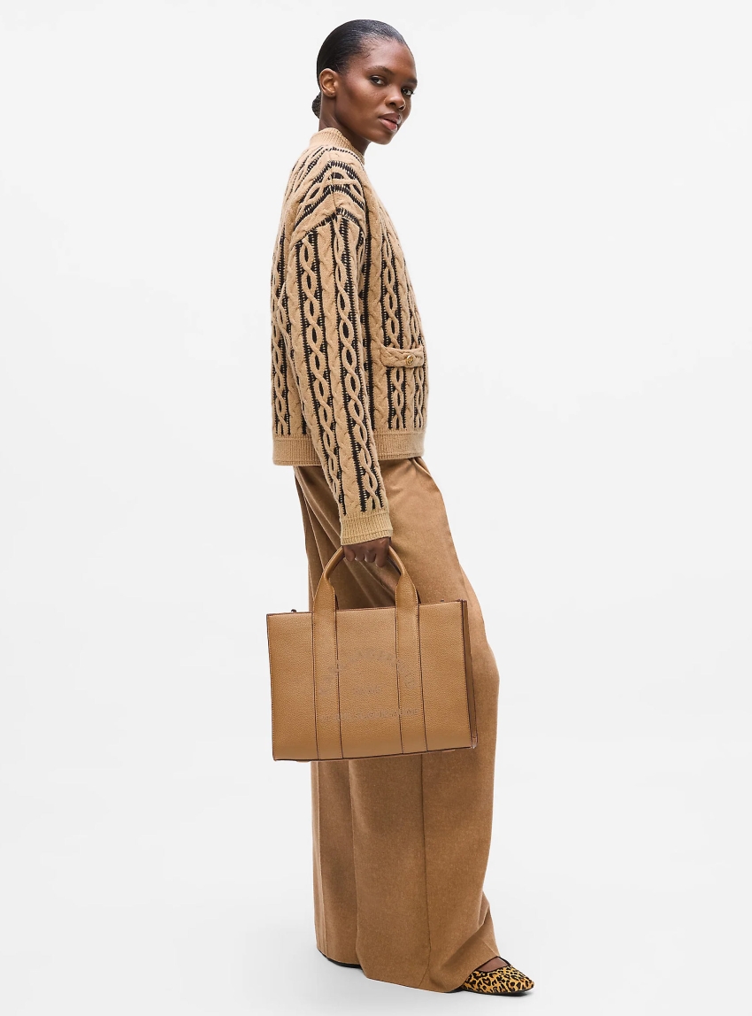 Karl Lagerfeld Rue St-Guillaume Medium Tote Bag - Beige