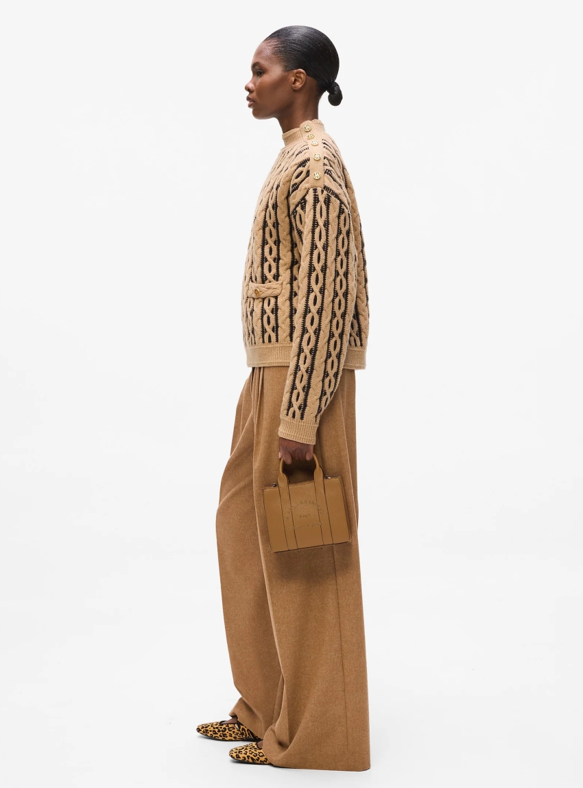 Karl Lagerfeld Rue St-Guillaume Mini Tote Bag - Beige