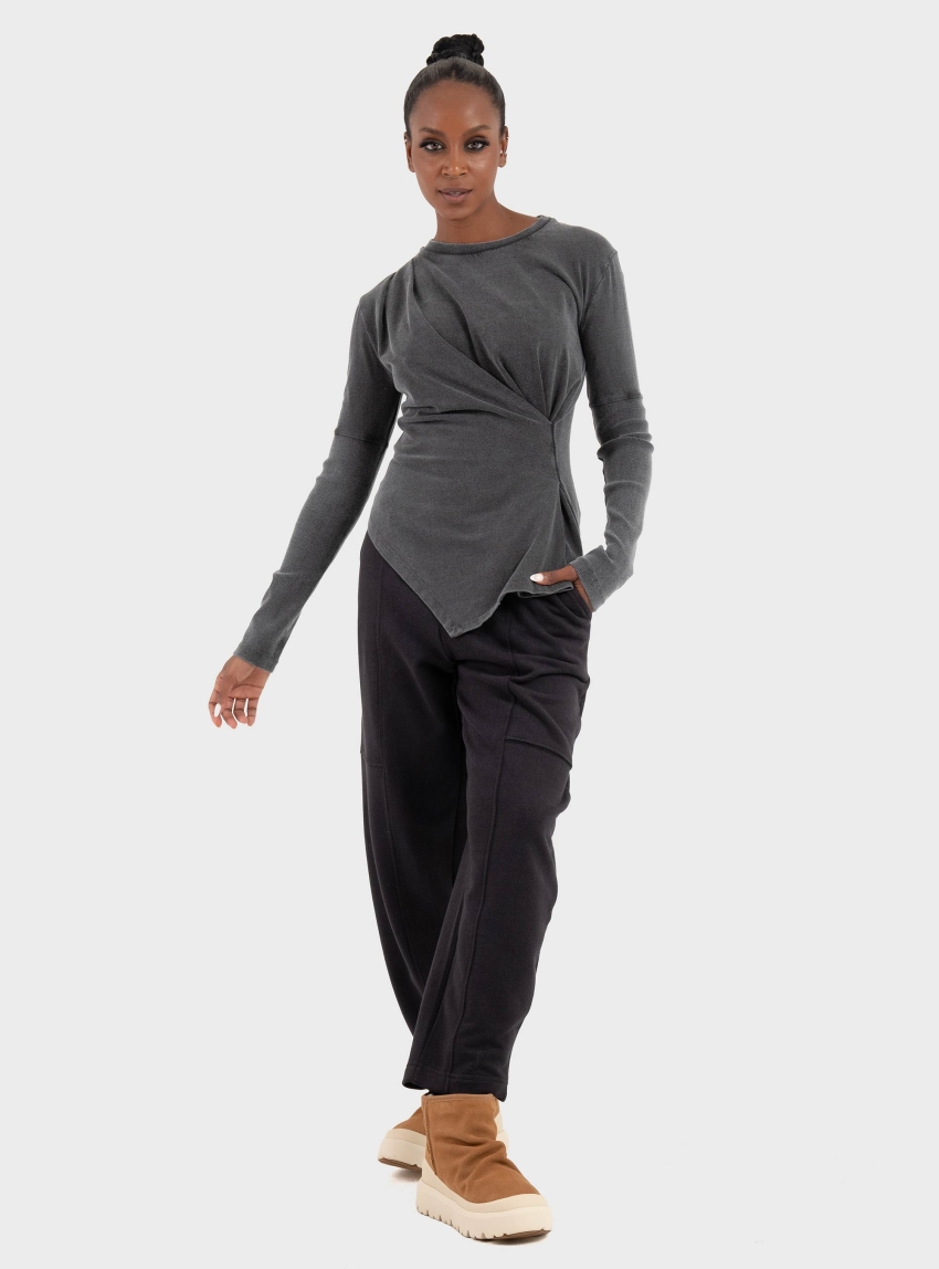 Four Minds Blouse - Dark Grey