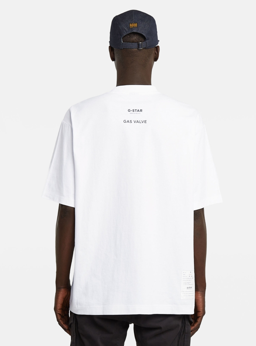 G-Star Archive Print Boxy T-Shirt - White
