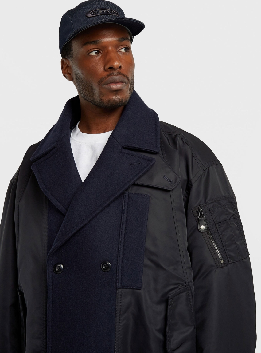 G-Star Hybrid Peacoat - Black