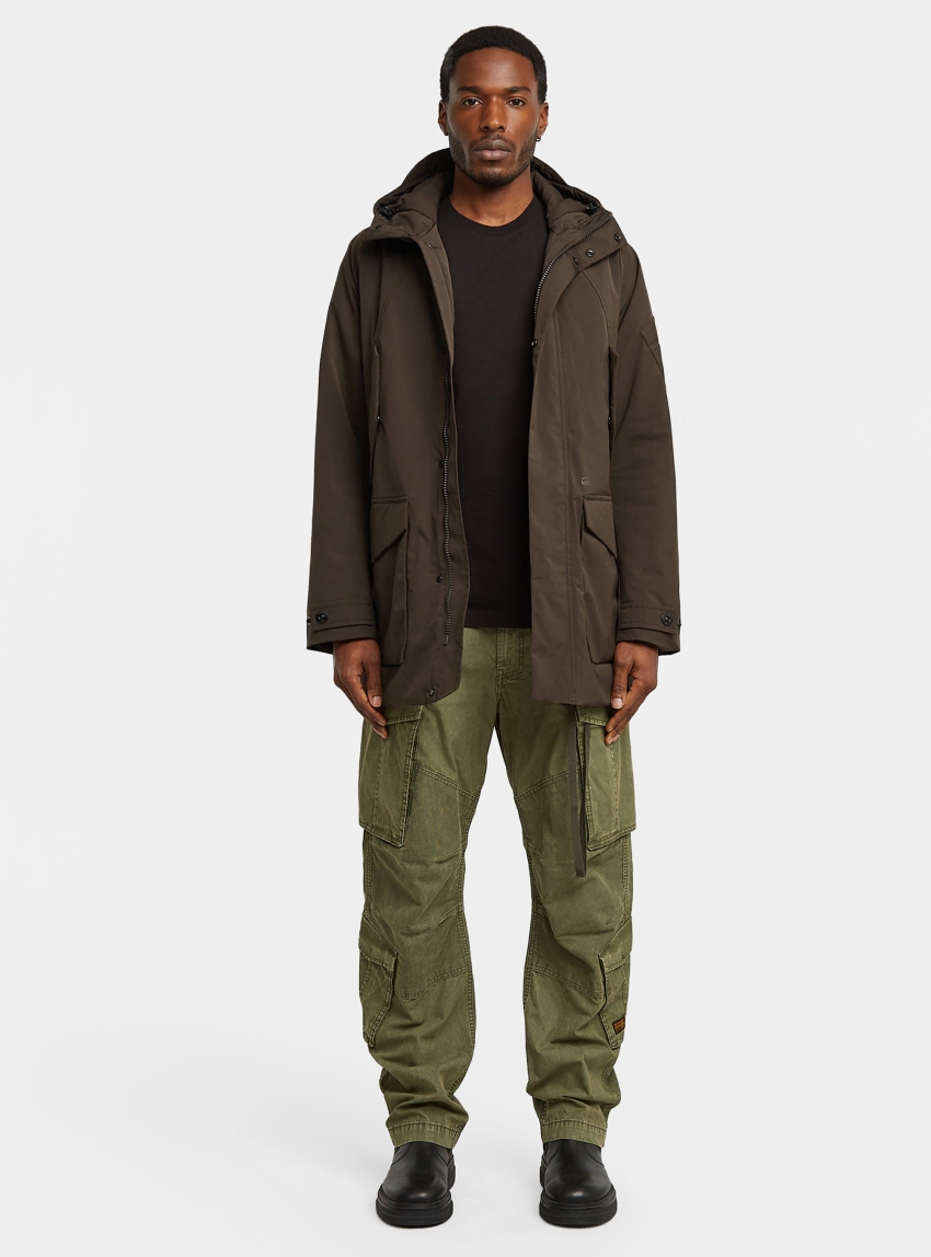 G-Star Multipocket Padded Parka - Brown