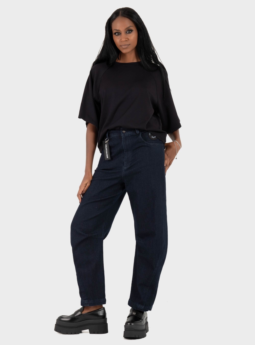 Jdy Eldora 2/4 T-Shirt - Black