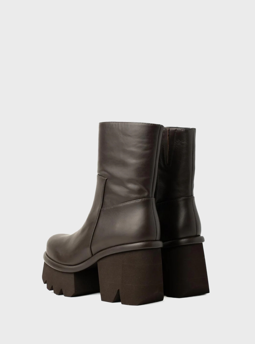 Paloma Barcelo Hanne nappalux Ankle Boots - Brown