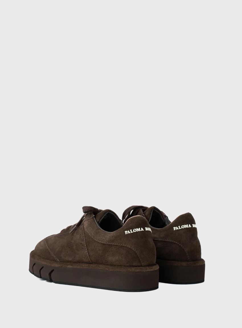 Paloma Barcelo Aine suede Sneakers - Brown