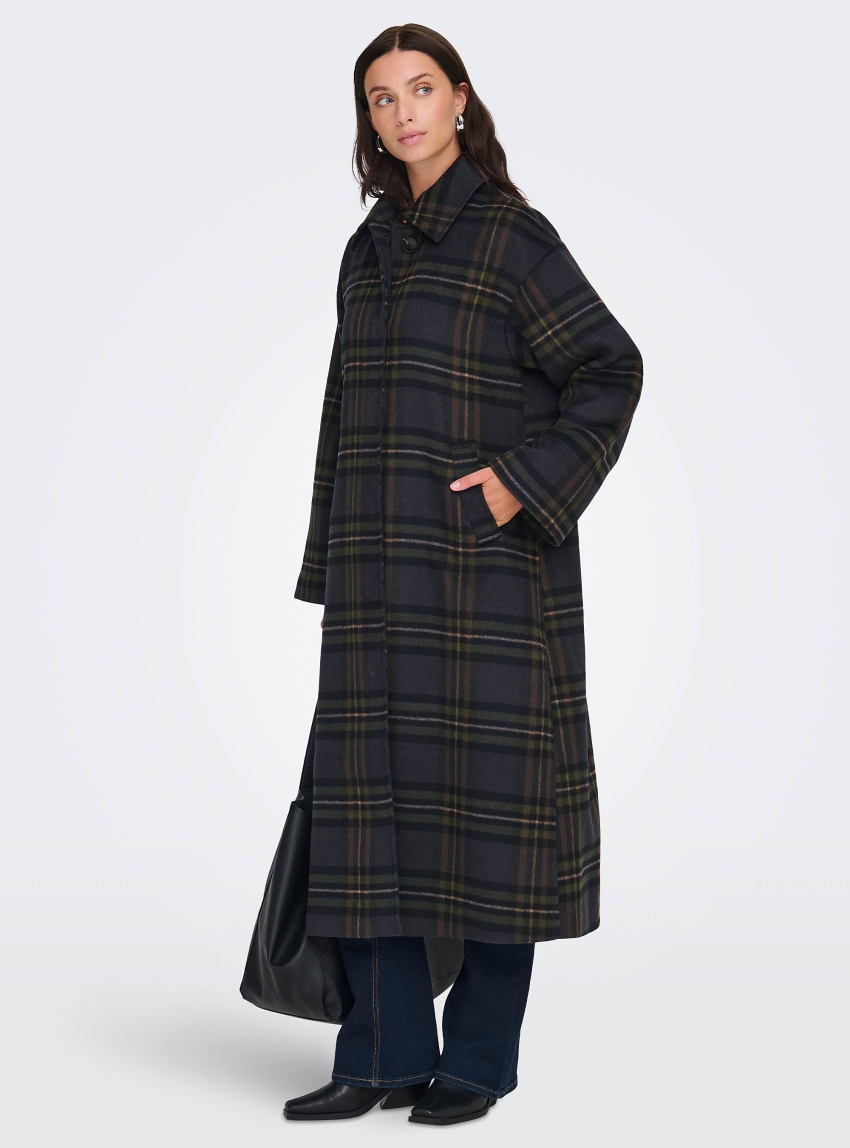 Only Bjork Long Coat - Multi Colors