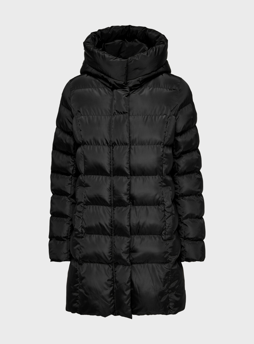 Only Lina Puffer Jacket - Black