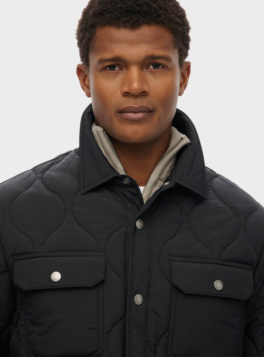 Superdry Surplus Liner Overshirt - Jet Black
